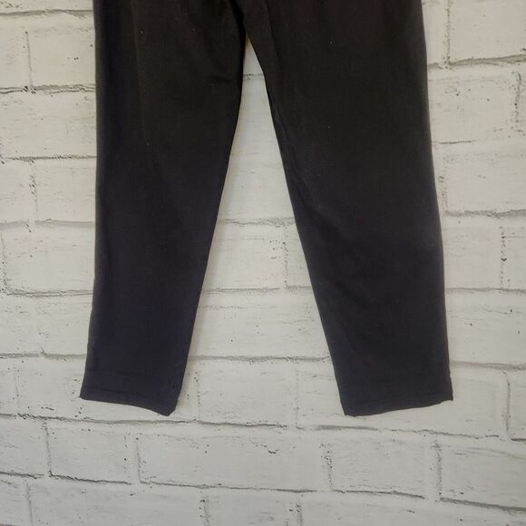 ASOS Design Women's Solid Black Straight-Leg Stretchy Trousers Size 4P Career - Picture 10 of 14